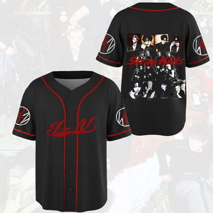 Limitless Run It World Tour Stray Kids Baseball-Trikot Stay-Geschenke