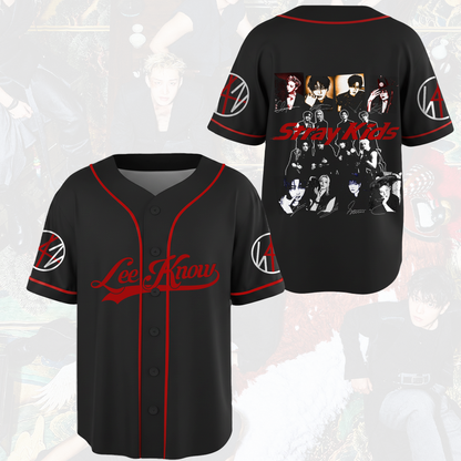 Limitless Run It World Tour Stray Kids Baseball-Trikot Stay-Geschenke