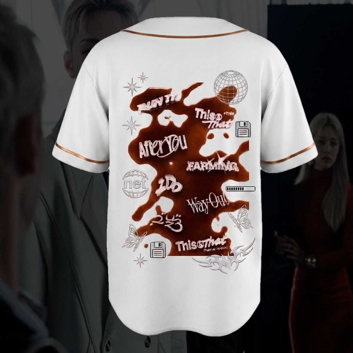 Stray Kids This That Album Tracklist Baseball-Trikot Fan-Edition