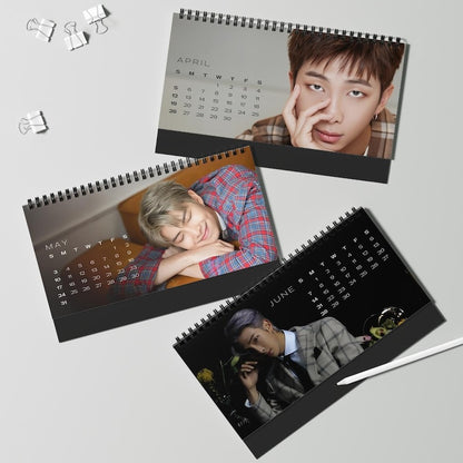 BTS RM 2026 Desktop Calendar