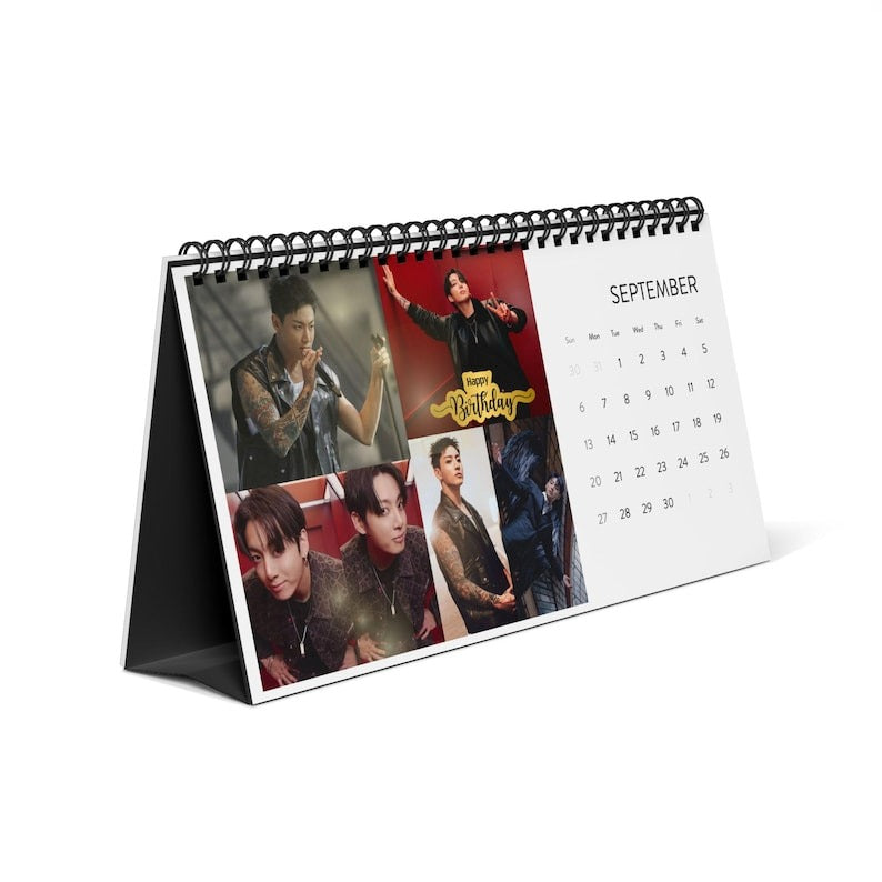 WAVESTEEᵀᴹ Jungkook Jeans 2026 Desktop Calendar