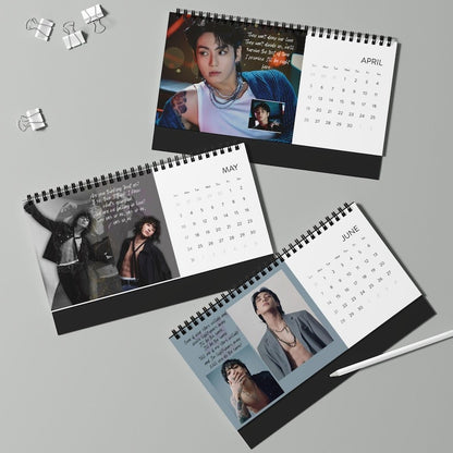 WAVESTEEᵀᴹ Jungkook Jeans 2026 Desktop Calendar