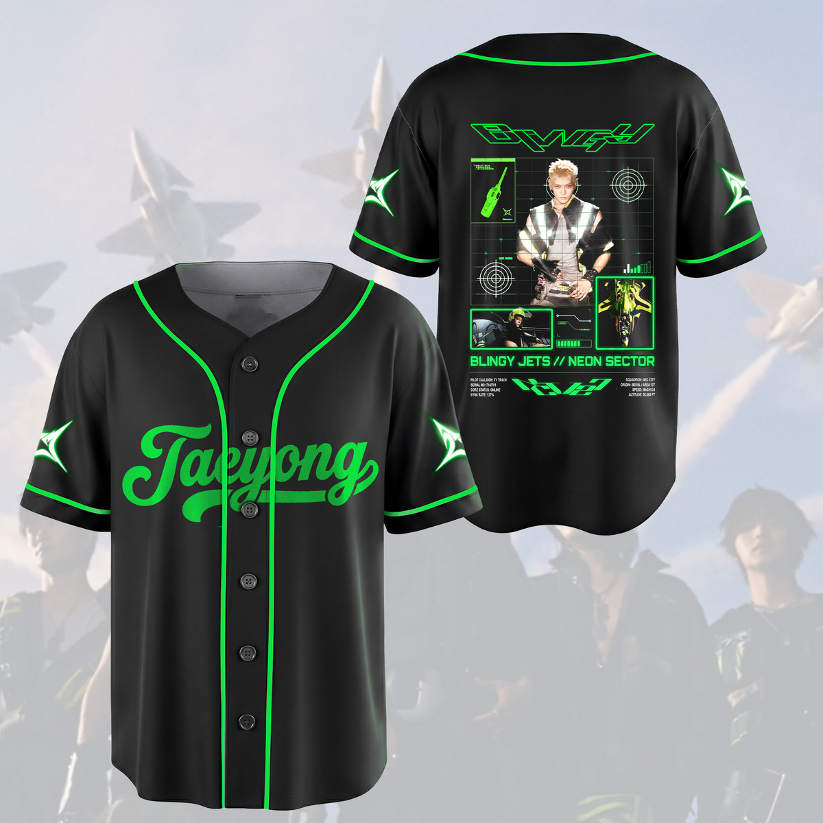 Blingy Album NCT 127 Baseballtrikot Geschenk für Fans