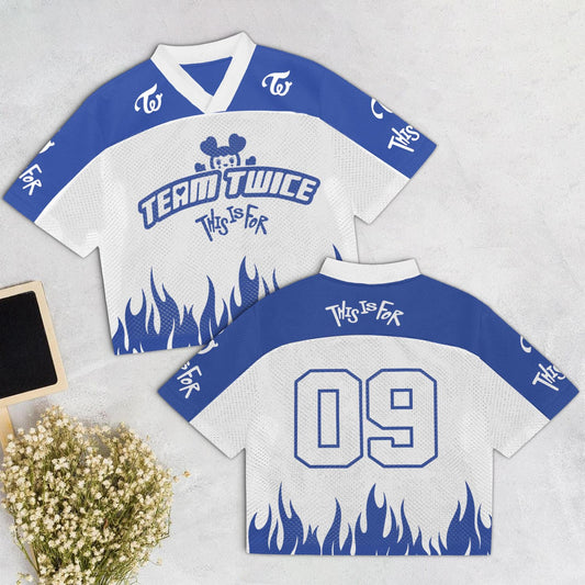 WAVESTEEᵀᴹ Twice This is For World Tour Part 2 Mixed Mesh Jersey