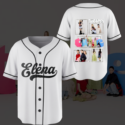 Elektrisches Tuide Tune & Play Album Baseballtrikot Geschenk für Fans