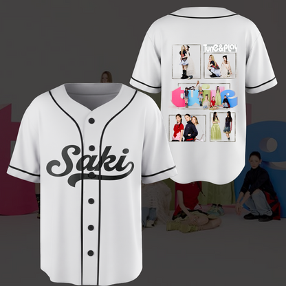 Elektrisches Tuide Tune & Play Album Baseballtrikot Geschenk für Fans