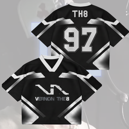 The8 Vernon V8 Erstes Mini-Album Seventeen Mixed Mesh Trikot Geschenk für Fans