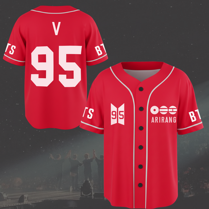 BTS World Tour Arirang Baseball-Trikot