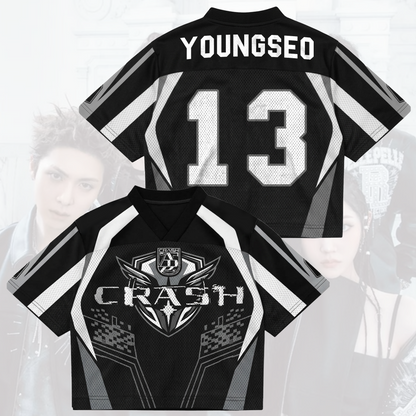 Allday Project Crash Album Mixed Mesh Jersey Geschenk für Fans